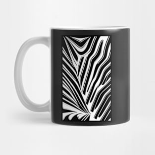 Black and White Abstract Design Mug